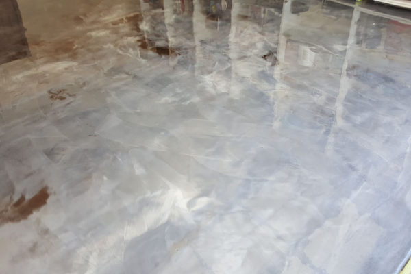 This image is the visual representation of Metalic floor finishes 23 in Epoxy Floors Pro.
